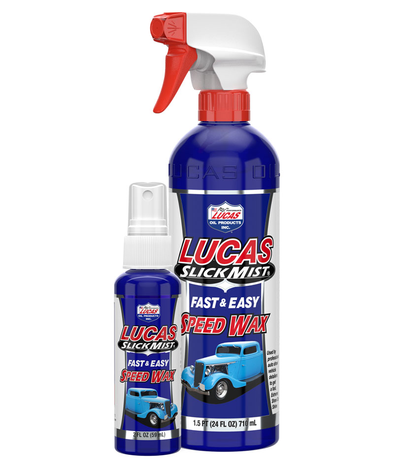 Slick Mist® Speed Wax – Lucas Oil Products, Inc. – Keep That Engine Alive!